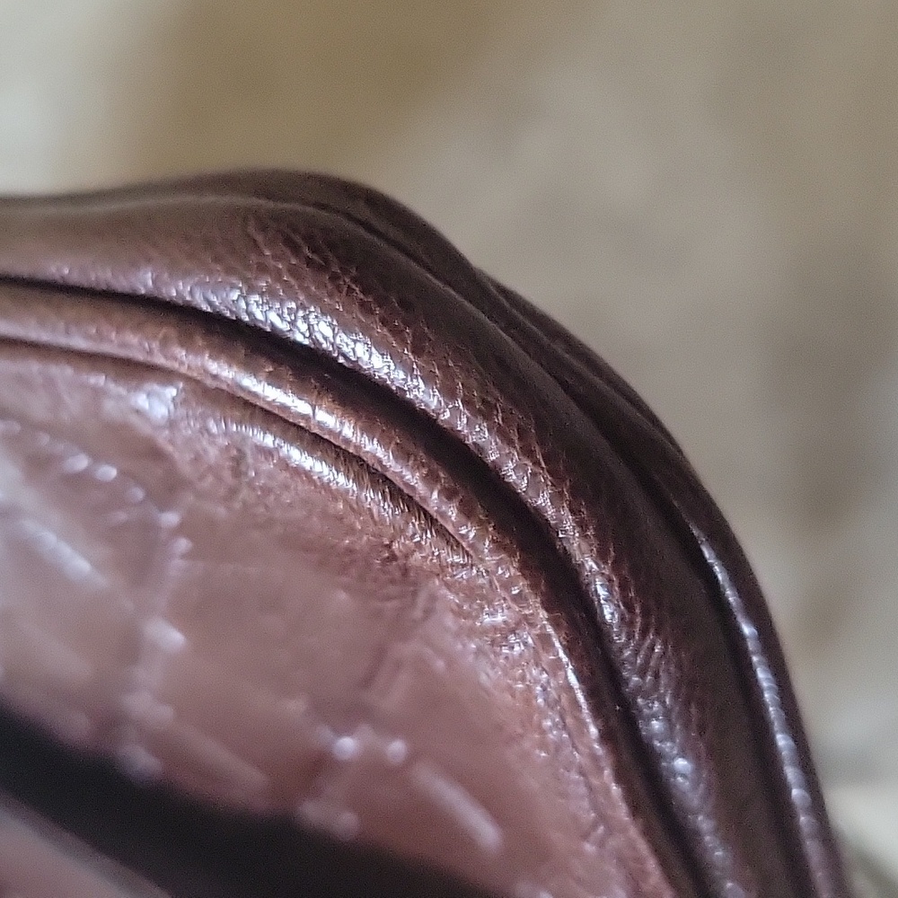 Y2K VTG Michael Kors Brown Quilted Leather Bag - Picture 4 of 9